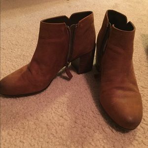 Franco Sarto Tan Booties